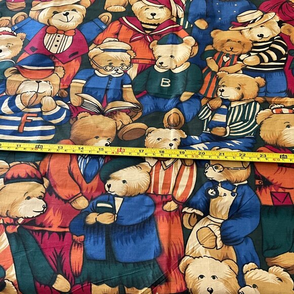 Teddy Bear Fabric Dressed Adult Outfit Sailor Nurse Grandpa Grandma 2.5 yd - Picture 4 of 5